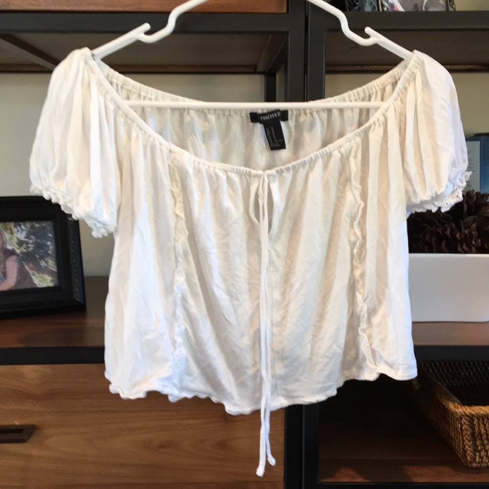 Crop Top Shirt Sleeve